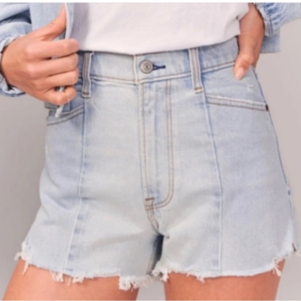 Abercrombie denim shorts